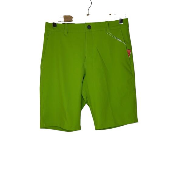NWT Puma Golf Mens Jackpot Shorts 28 UPF 50+ Performance Fit 10” Inseam Greenery - Picture 1 of 13